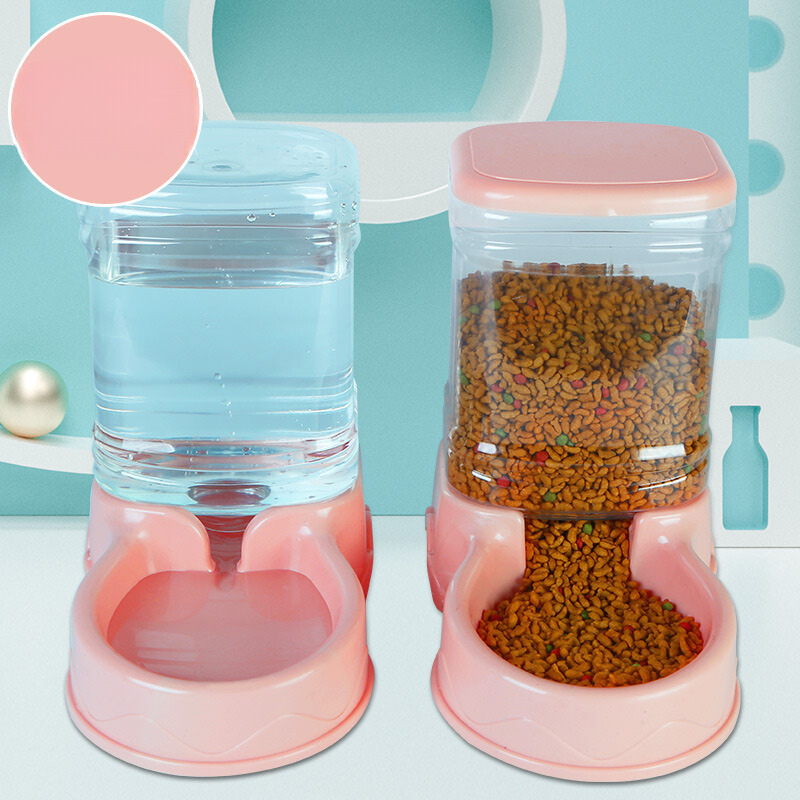 Lunas™ Distributeur Automatique Nourriture & Eau pour animaux