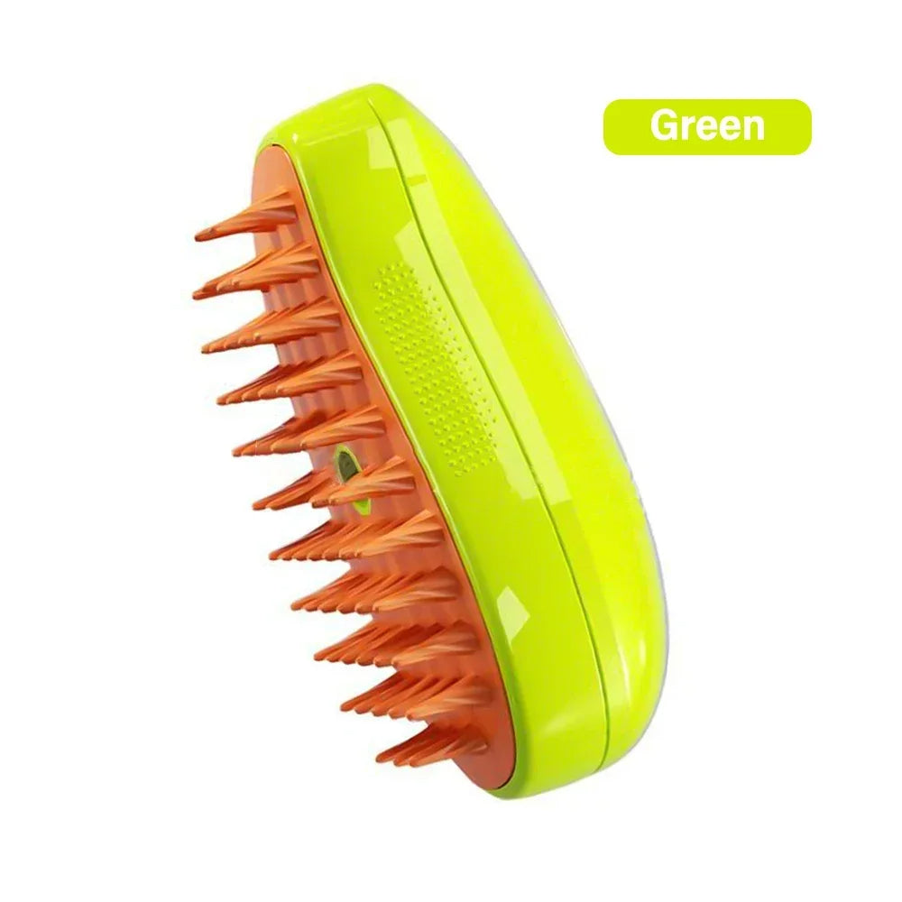 Lunas™ Steamy Brush for Cats – Brosse chauffante anti-nœuds