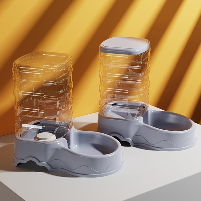 Lunas™ Distributeur Automatique Nourriture & Eau pour animaux