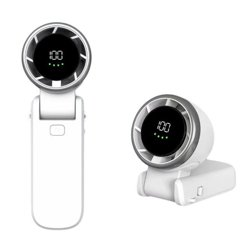 Lunas™ Handheld Turbo Fan – Puissance fraîcheur dans votre main