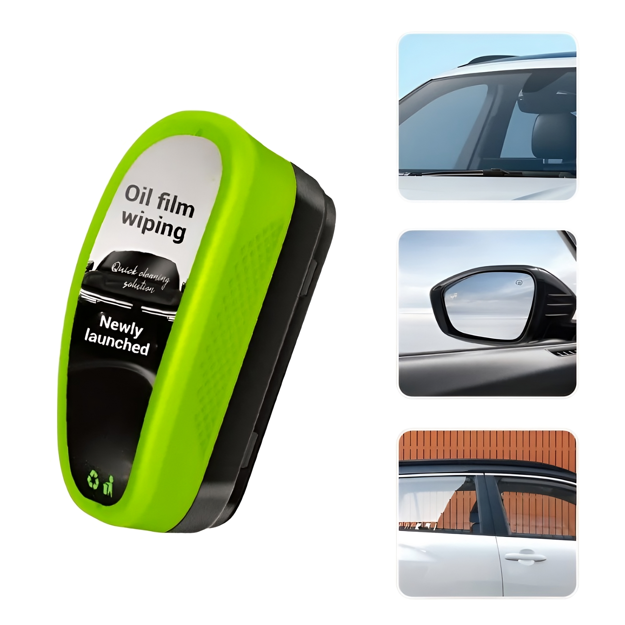 Lunas™ ClearView – Lingette anti-film gras pour pare-brise