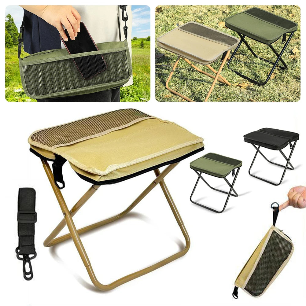 Lunas™ Backpack Stool – Sac à dos + tabouret intégré