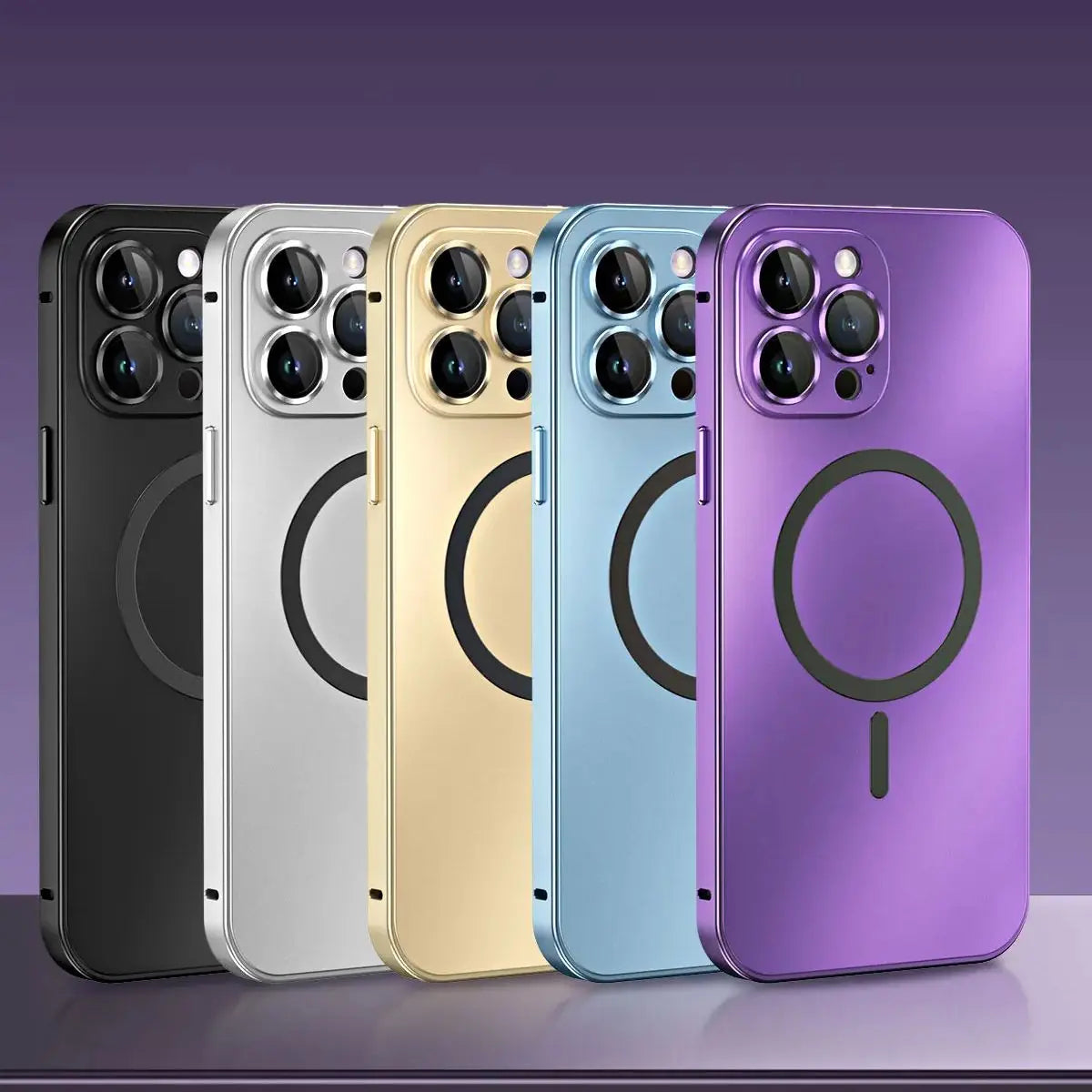 Lunas™ Full Body Metal Case – Protection ultime pour iPhone