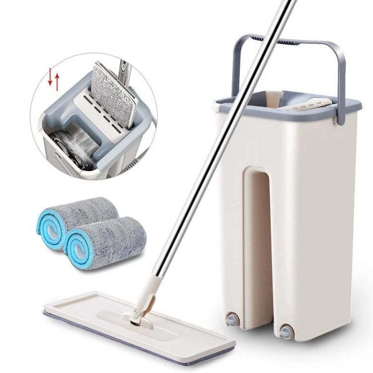 Lunas™ Flat Squeeze Mop – Nettoyage sans effort et sans éclaboussures