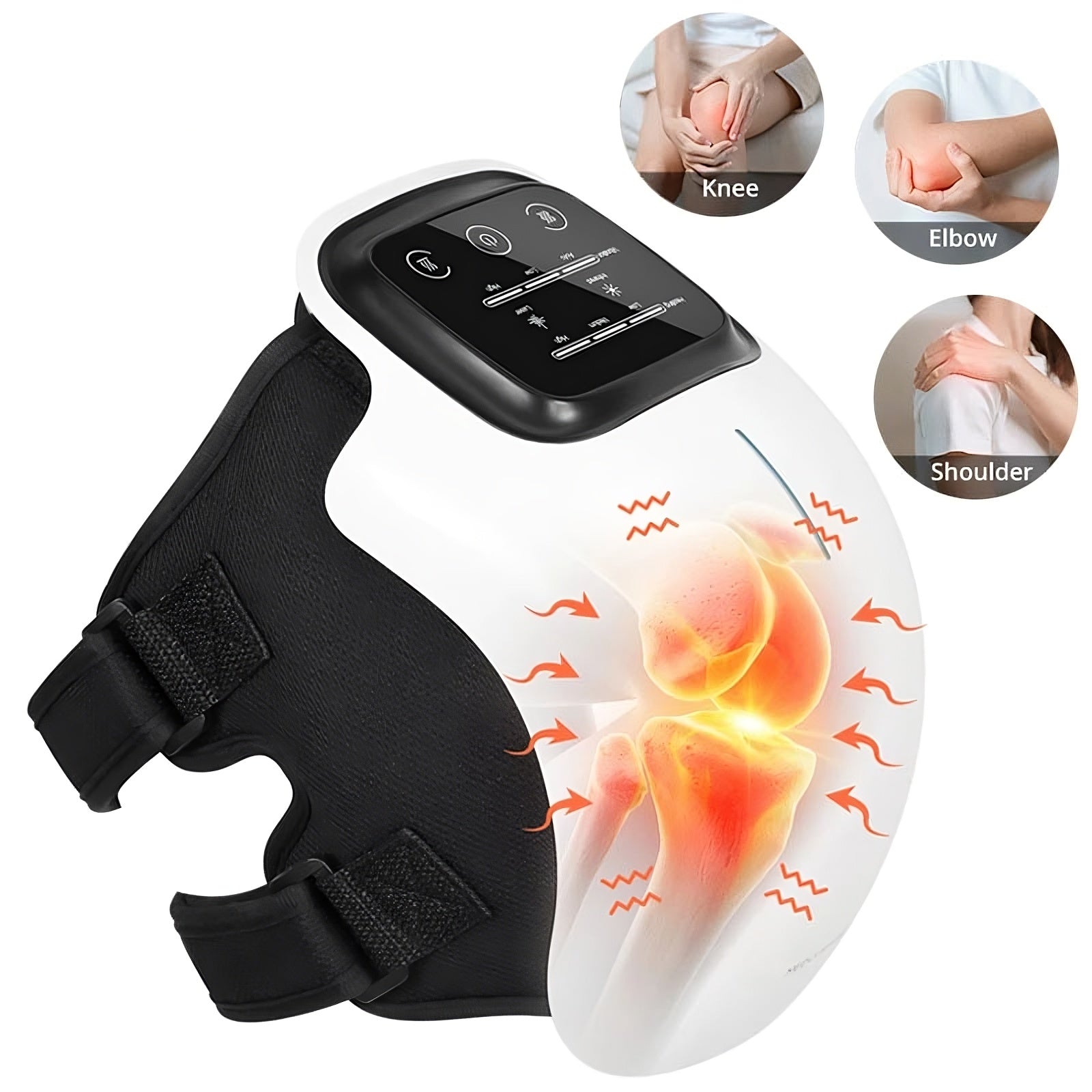 Lunas™ Electric Knee Therapy – Soulagement ciblé par chaleur et vibrations