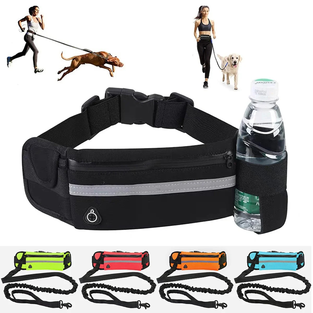 Lunas™ Laisse Mains Libres – Promenade facile et confortable