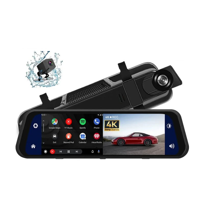 Lunas™ DashCam Miroir – Sécurité et visibilité augmentée