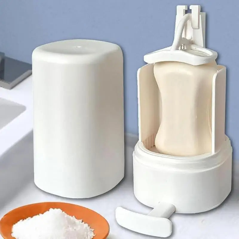 Lunas™ Mess-Free Soap Dispenser – Le savon solide, sans dégâts