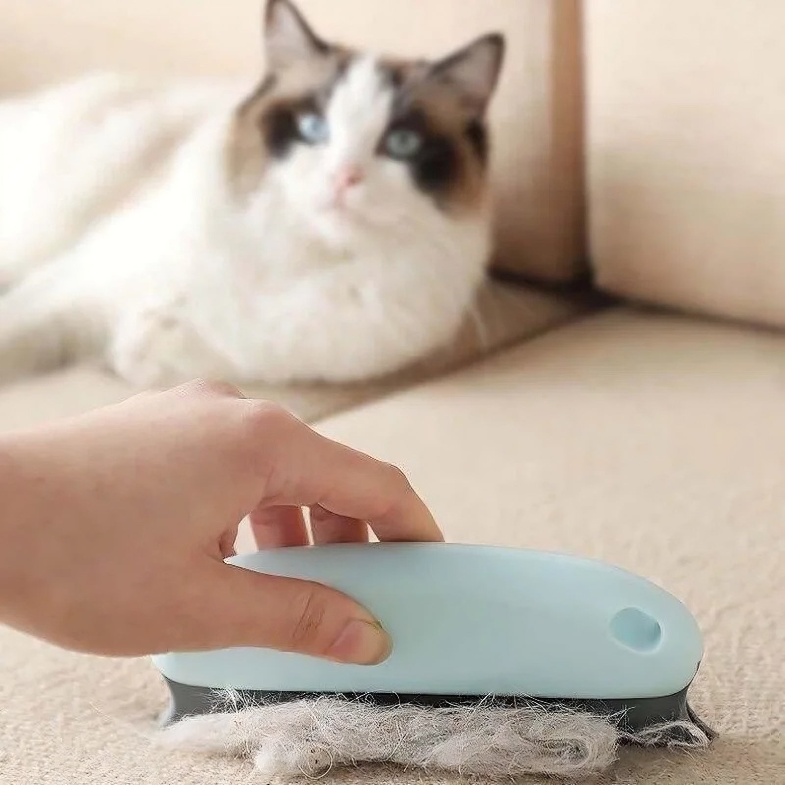 Lunas™ Pet Hair Remover – Rouleau réutilisable anti-poils d’animaux