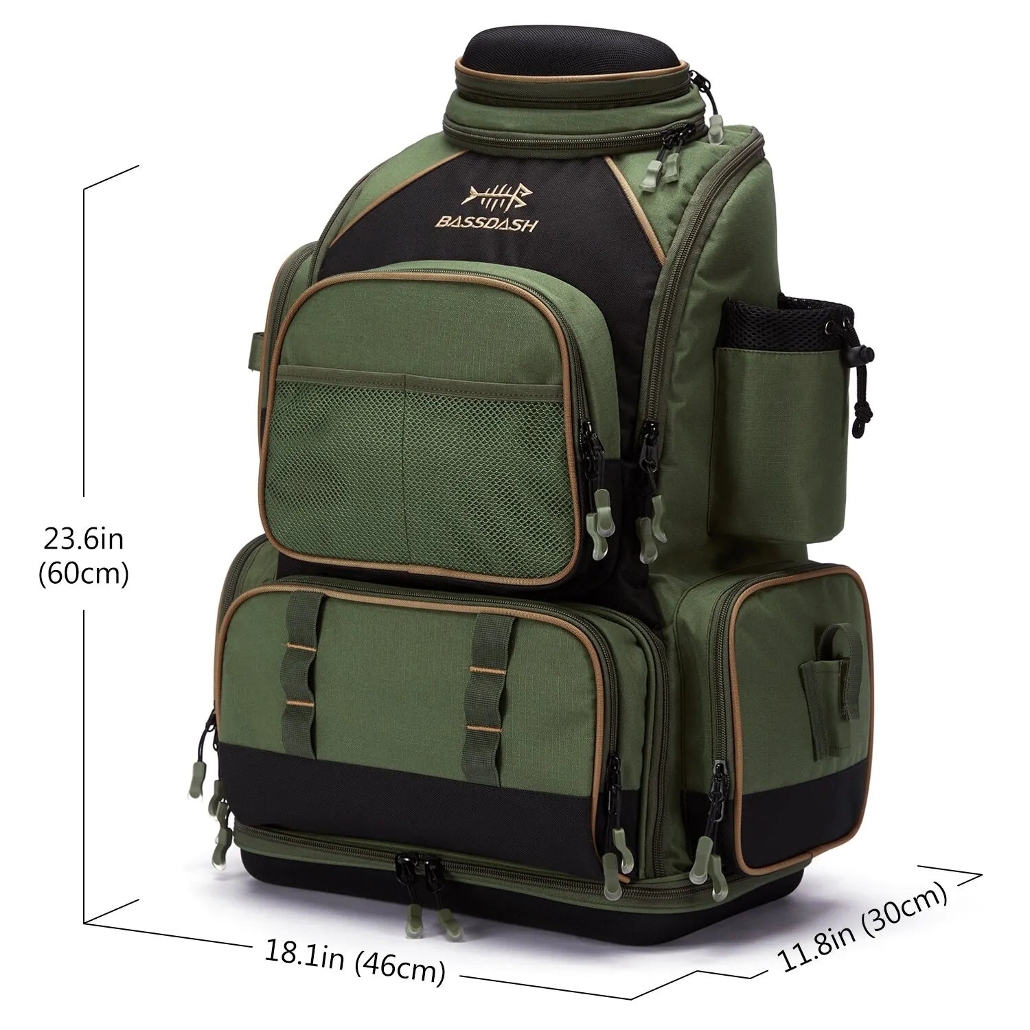 Lunas™ Multifunctional Fishing Tackle Backpack – Le sac à tout faire pour les passionnés de pêche