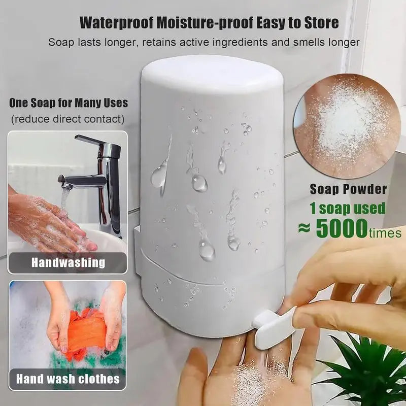 Lunas™ Mess-Free Soap Dispenser – Le savon solide, sans dégâts