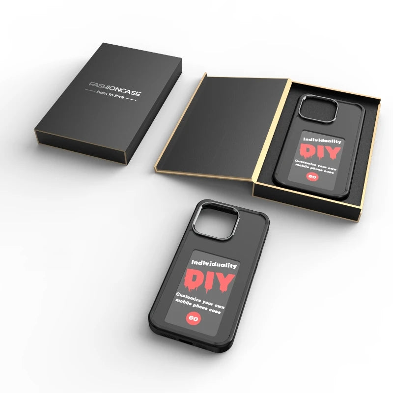 Lunas™ E-Ink DIY Phone Case – Exprimez votre style, en un clic
