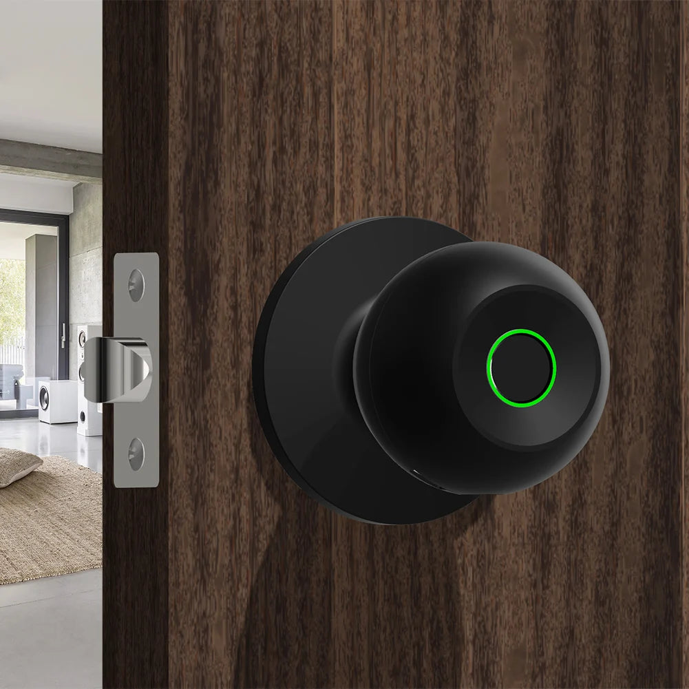 Lunas™ Smart Door Knob – Sécurité élégante à portée de main