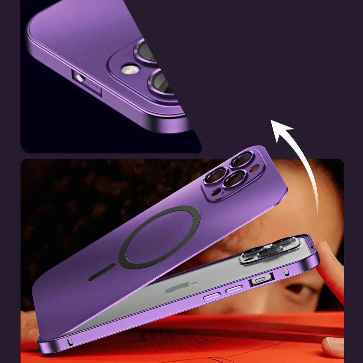 Lunas™ Full Body Metal Case – Protection ultime pour iPhone