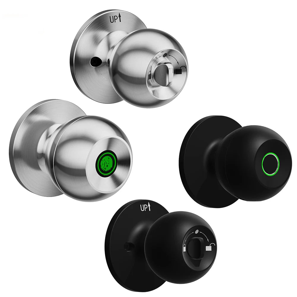 Lunas™ Smart Door Knob – Sécurité élégante à portée de main