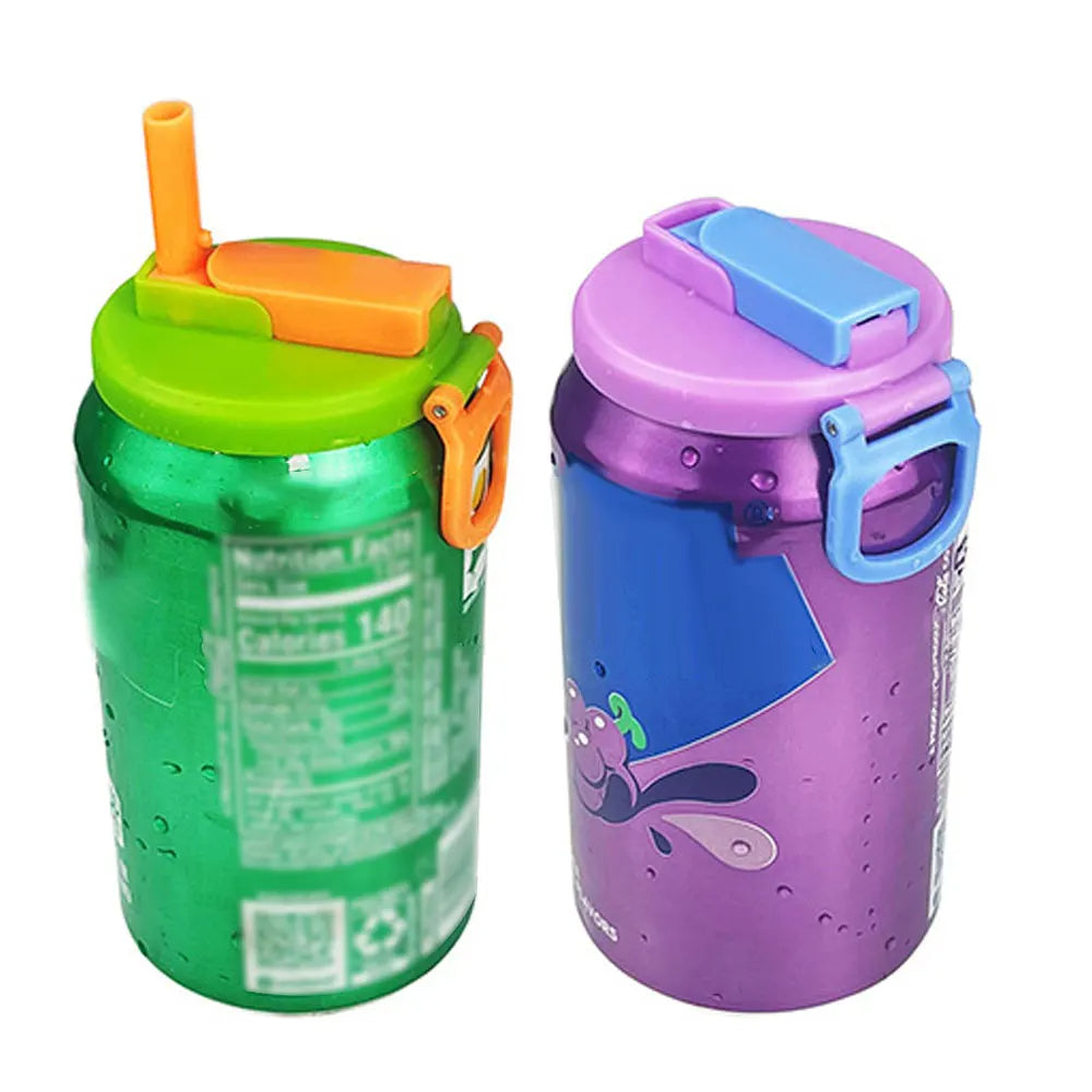 Lunas™ Bubble Cap – Couvercle pour canette avec paille réutilisable