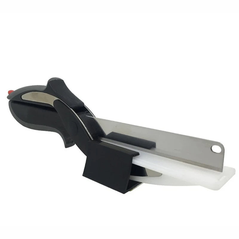 Lunas™ ChopScissors – Ciseaux de Cuisine 2-en-1 avec Planche Intégrée