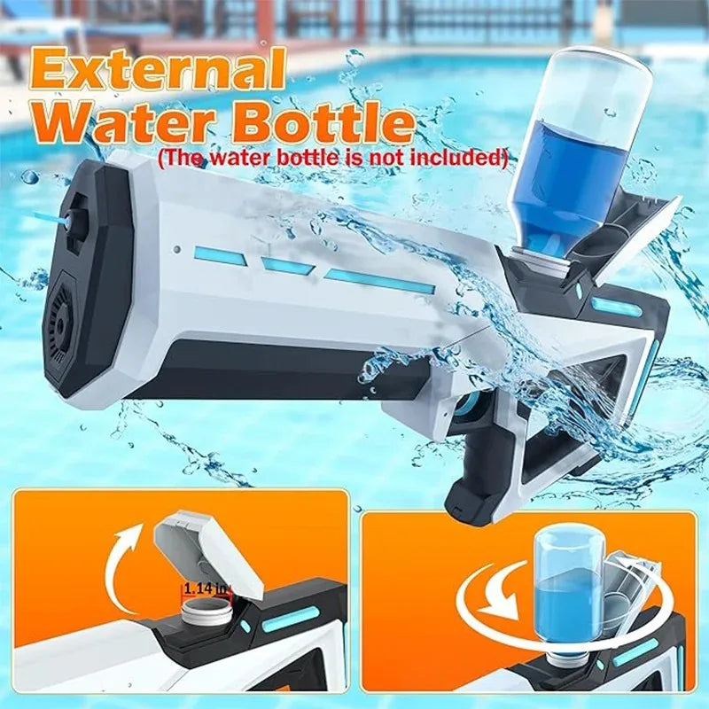 Lunas™ HydroBlaster – Pistolet à eau électrique ultra puissant