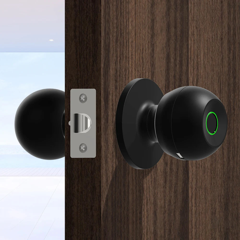 Lunas™ Smart Door Knob – Sécurité élégante à portée de main