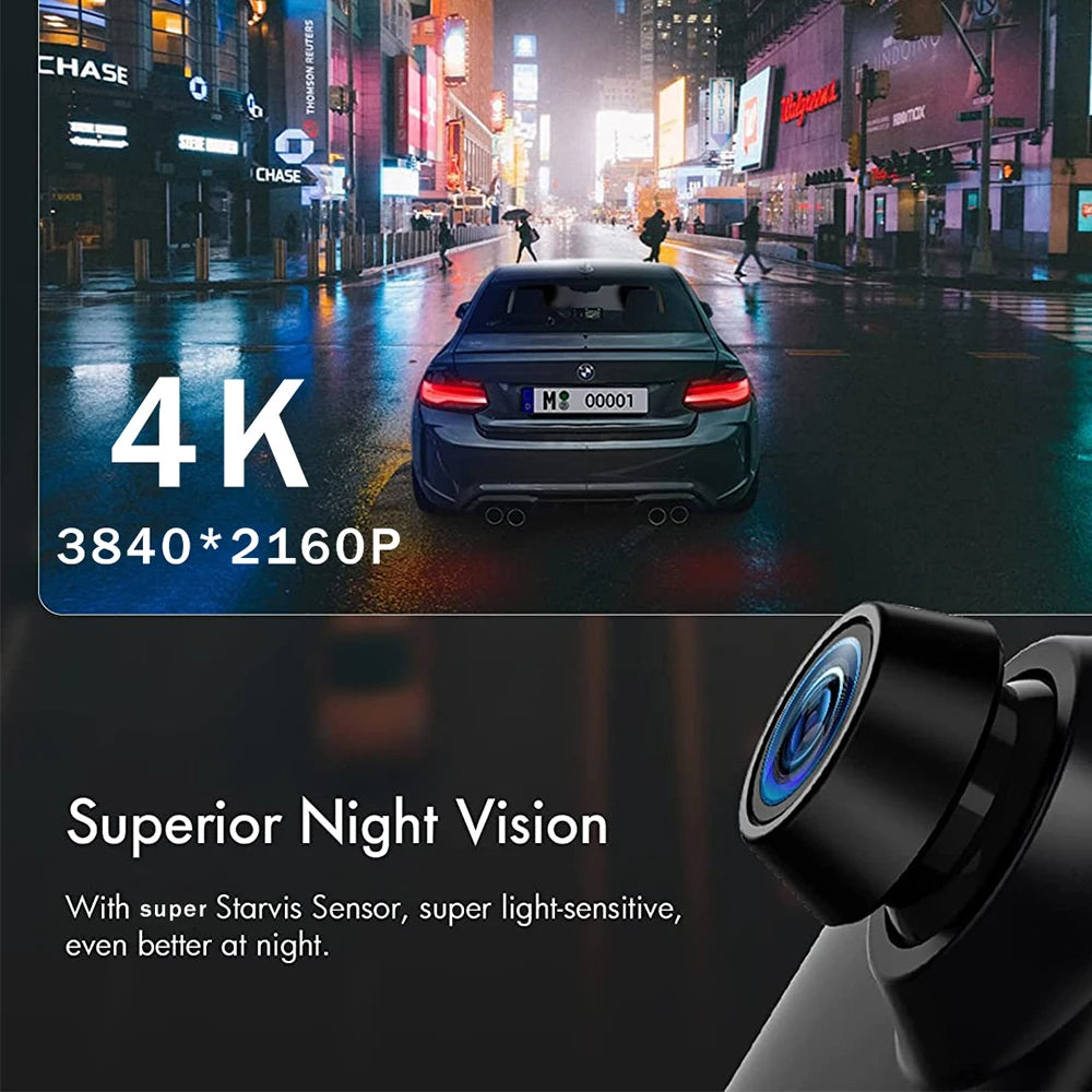 Lunas™ DashCam Miroir – Sécurité et visibilité augmentée