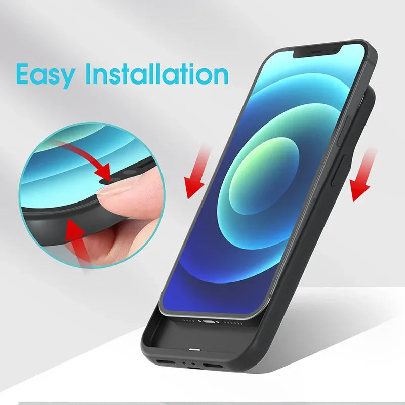 Lunas™ Battery Case – Protégez & rechargez votre iPhone partout