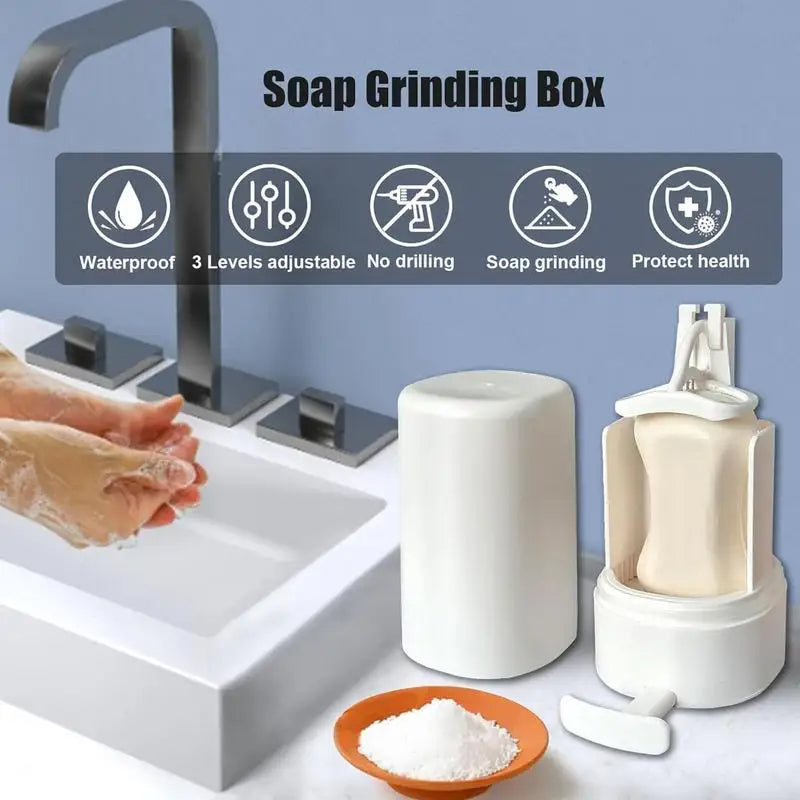 Lunas™ Mess-Free Soap Dispenser – Le savon solide, sans dégâts