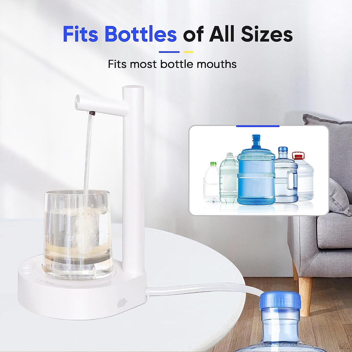 Lunas™ AquaTouch – Distributeur d’eau automatique USB
