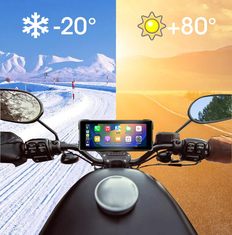 Lunas™ Motorcycle Display – Écran Digital 7” Haute Définition