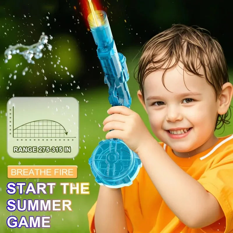 Lunas™ Glow LED Water Gun – Fun lumineux garanti – Éclatez-vous avec style, même dans le noir !