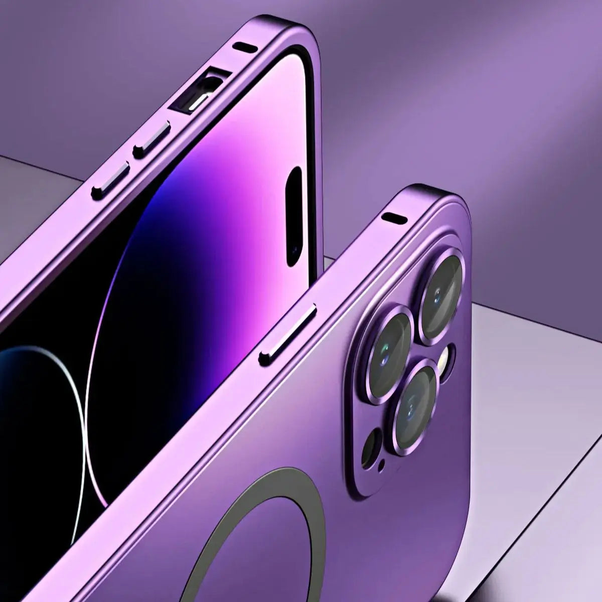 Lunas™ Full Body Metal Case – Protection ultime pour iPhone