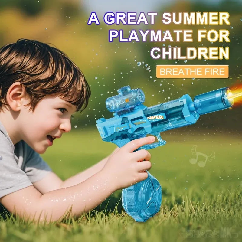 Lunas™ Glow LED Water Gun – Fun lumineux garanti – Éclatez-vous avec style, même dans le noir !