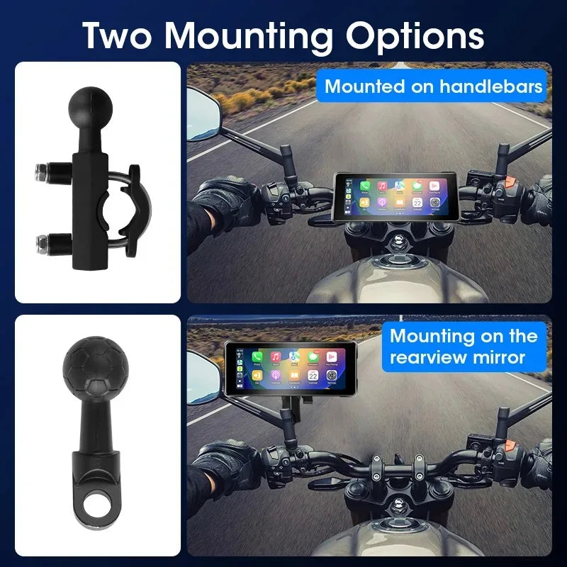 Lunas™ Motorcycle Display – Écran Digital 7” Haute Définition