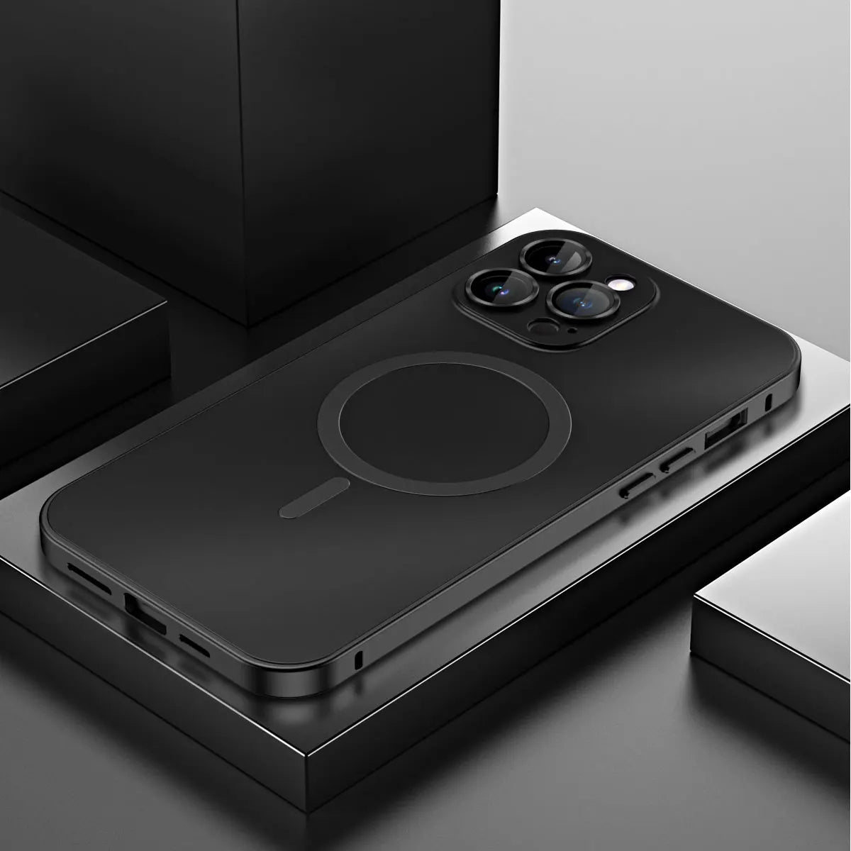 Lunas™ Full Body Metal Case – Protection ultime pour iPhone