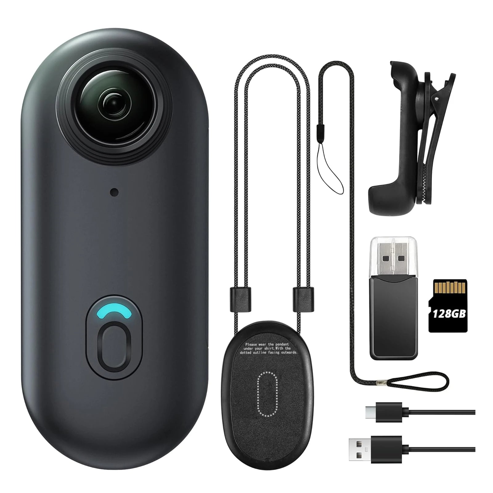 Lunas™ POVCam – Capturez ce que vous vivez, mains libres