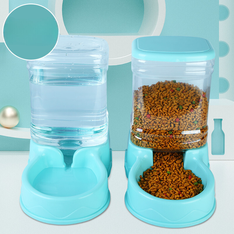 Lunas™ Distributeur Automatique Nourriture & Eau pour animaux