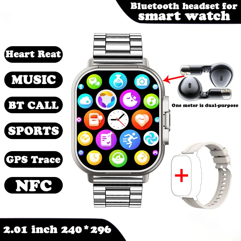 Lunas™ SmartPack – Montre intelligente + Écouteurs intégrés