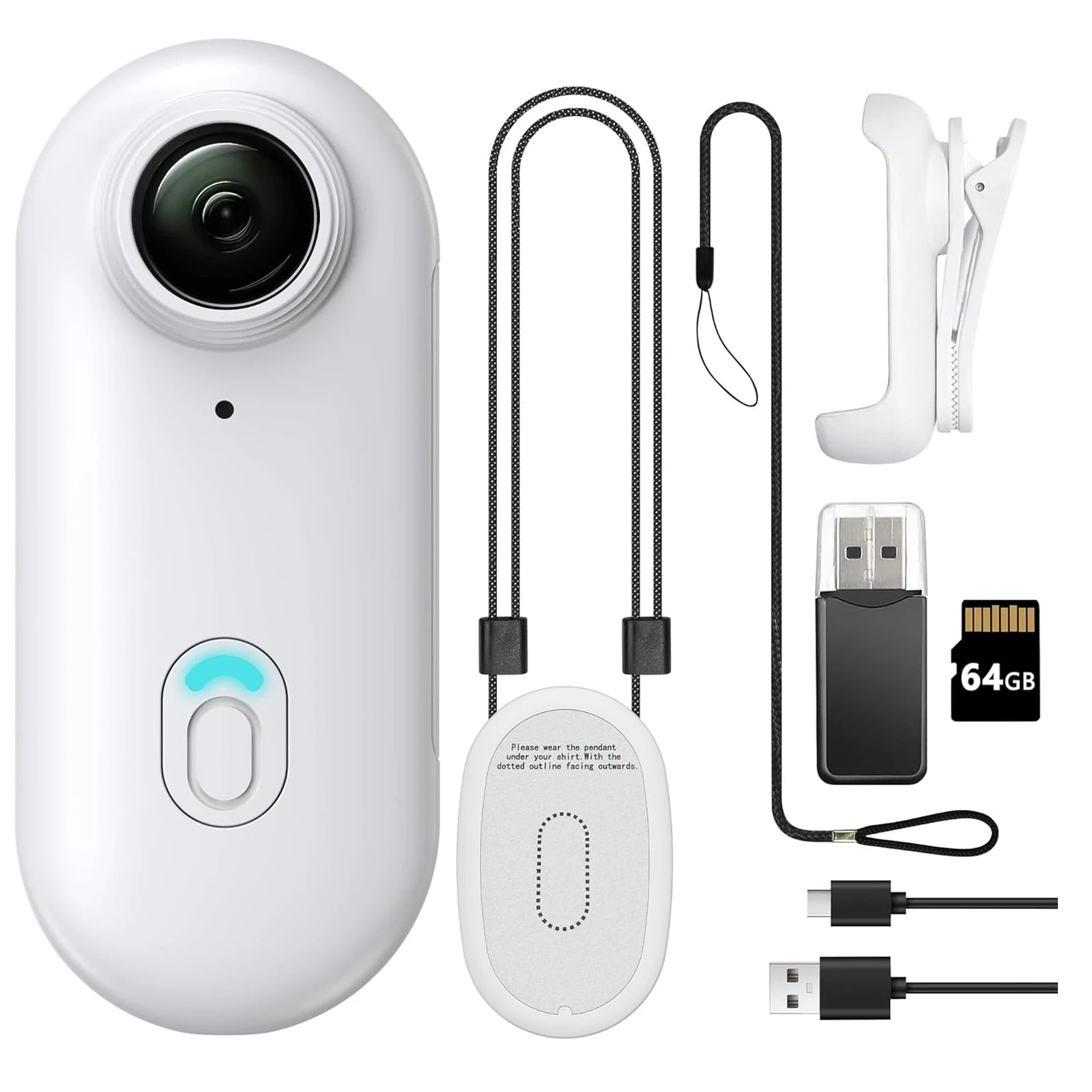 Lunas™ POVCam – Capturez ce que vous vivez, mains libres