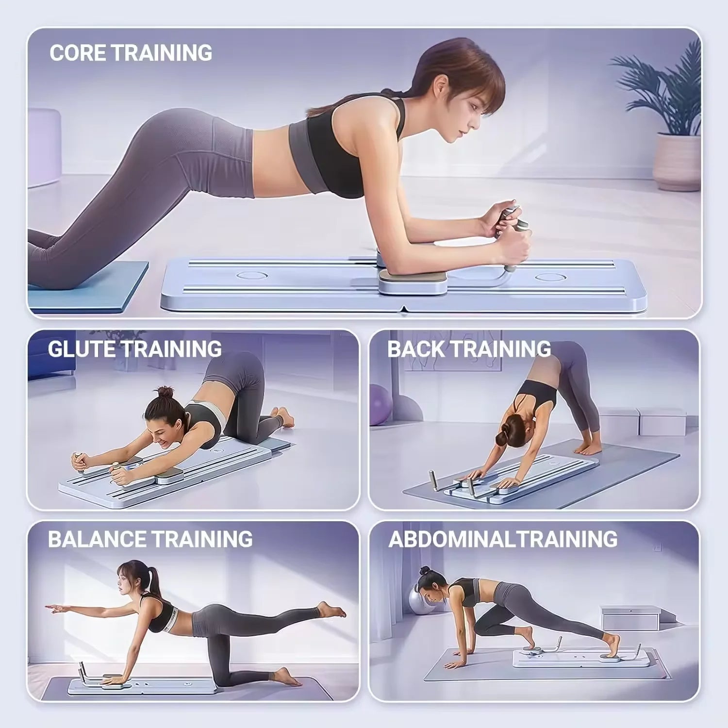 Lunas™ AbdoBoard – Planche Abdominale Multifonction