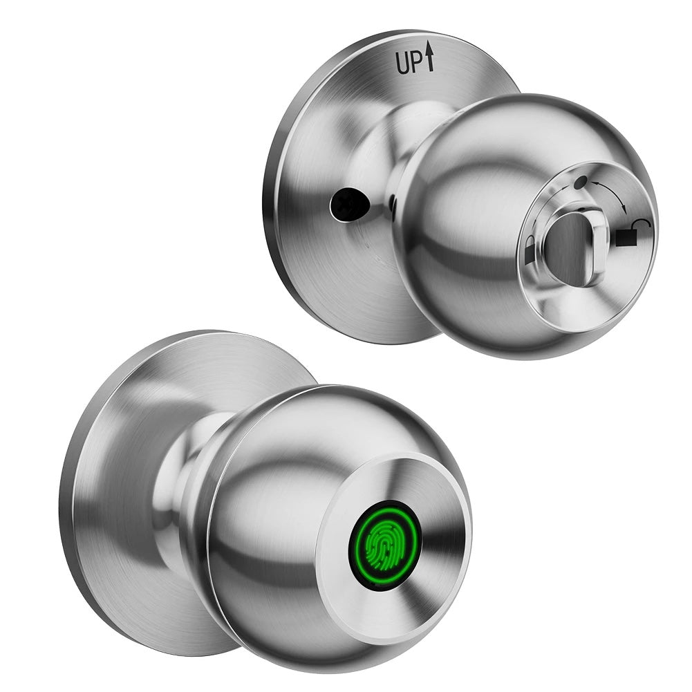 Lunas™ Smart Door Knob – Sécurité élégante à portée de main